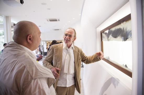 克勞斯·博世和他的流沙藝術”展覽現場