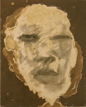 臉， 攝影， 260x210mm，2001
